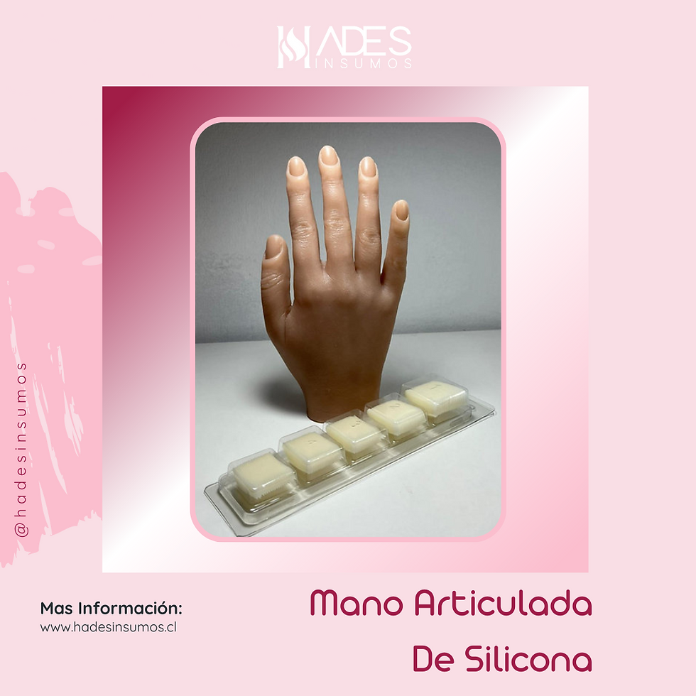 Mano Articulada de Silicona
