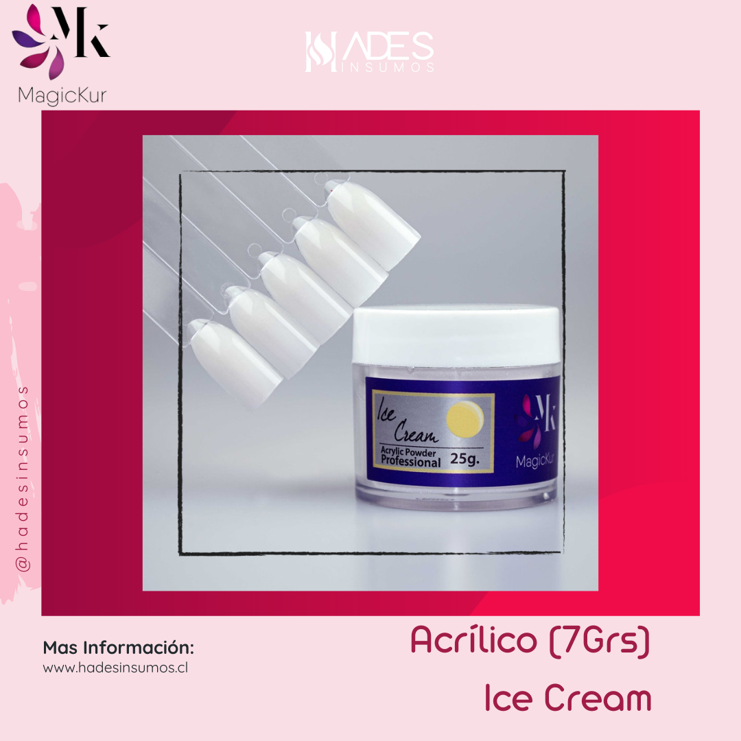 Acrílico Ice Cream (7Grs) - Magickur