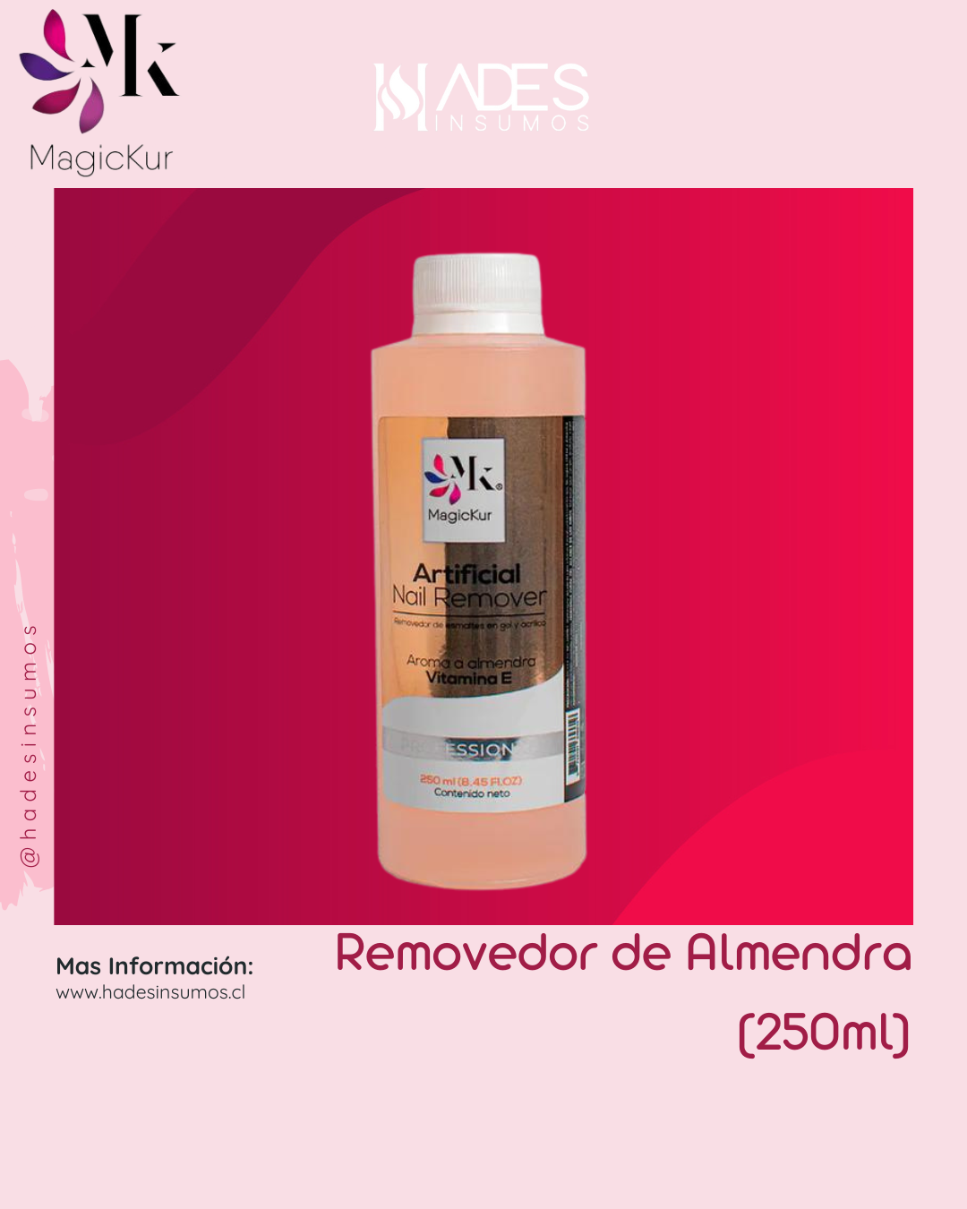 Removedor Almendra (250ml) - Magickur