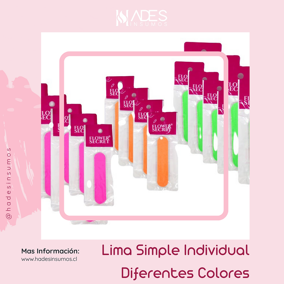 Lima Simple Individual - Diferentes Colores