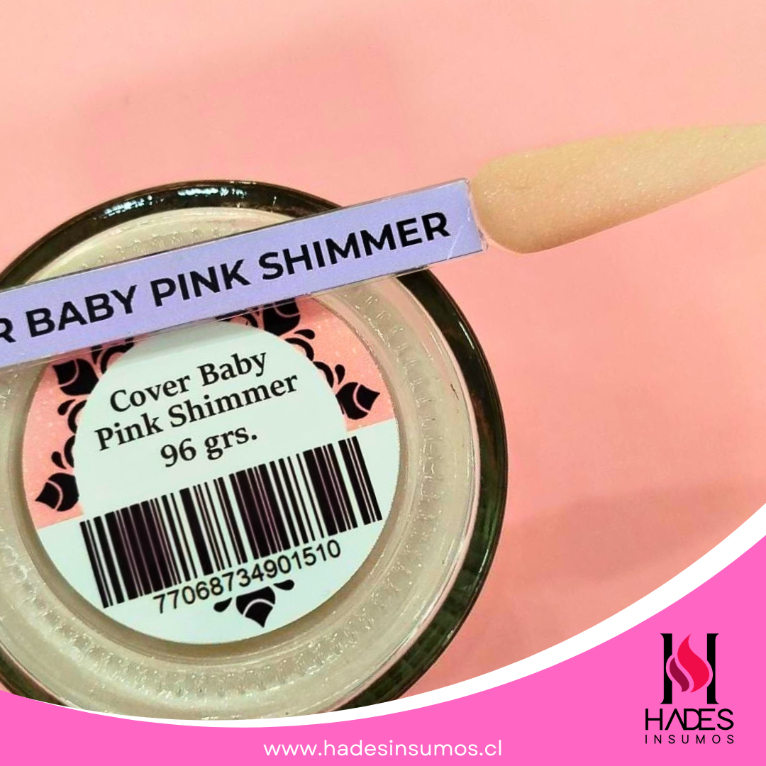 (96Grs) Acrílico Cover Baby Pink Shimmer - Dream Nails
