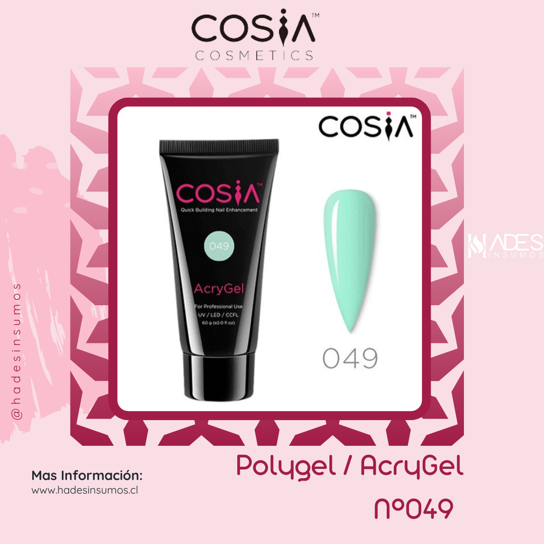 (60Grs) Nº049 Polygel / AcryGel - Cosia