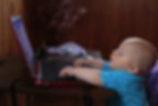 baby online taking baby massage course