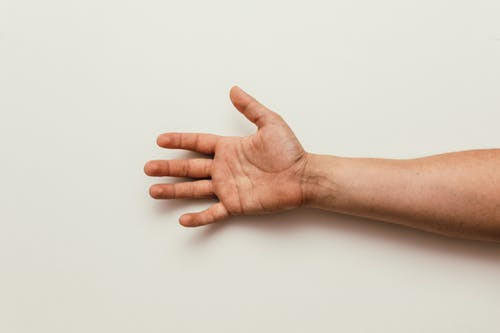 Self massage for arm and hand muscles