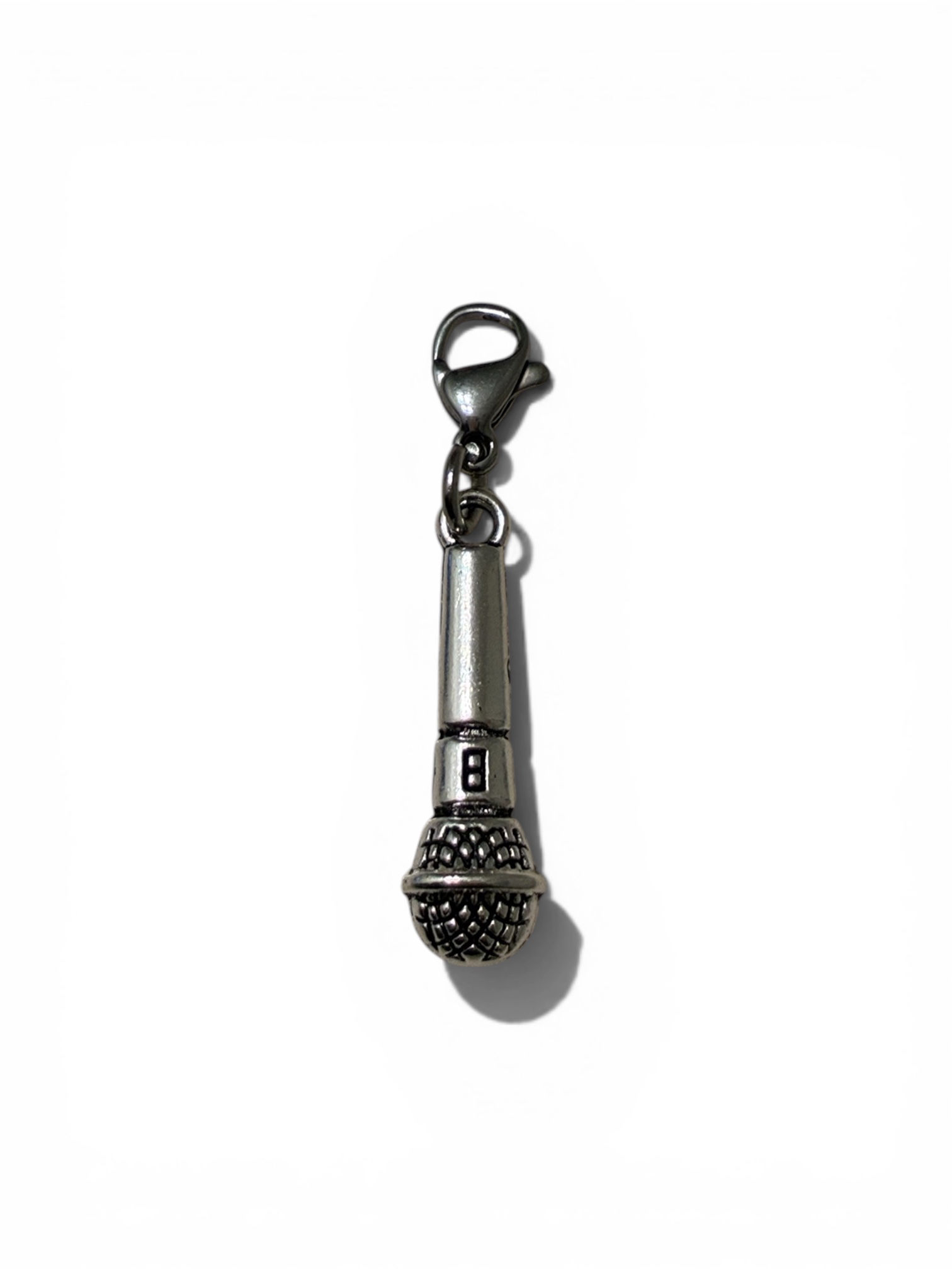 Microphone Clip Charm
