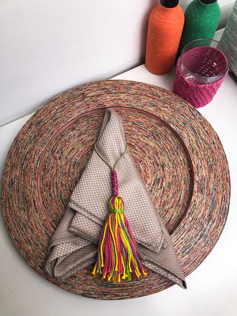 Miniatura: Porta Guardanapo Tassel