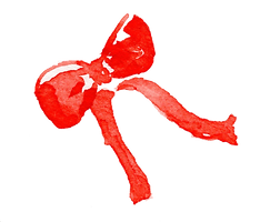red bow illustration_1