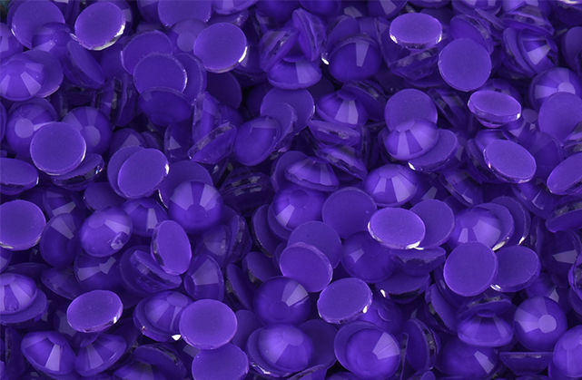 Thumbnail: 2024 New Violet Crystal Loose стразы Non Hot Fix Rhinestones Glass Strass 