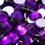 Thumbnail: 2024 New Violet Crystal Loose стразы Non Hot Fix Rhinestones Glass Strass 