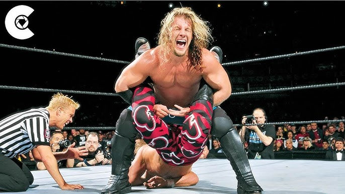 Jericho is one of the greatest heels of all time and best in ring performers of all time. He had 2 great matches against Shawn Michaels, 1 against CM Punk, 2 INCREDIBLE elimination chamber matches, and he invented the Money In The Bank match. He was a great wrestler in WCW as well. He would have been higher if this was the best matches in wrestling, but it is just WCW and WWE.