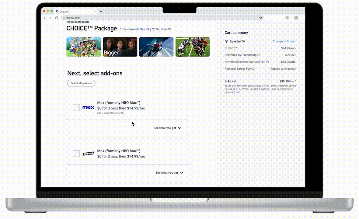 Cart Update Animation