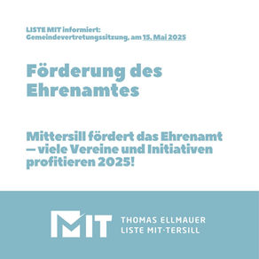Gemeindevertretungsbeschluss 15.5.2025