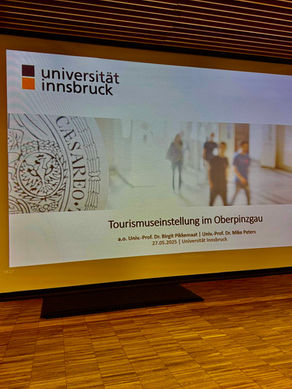 Tourismuseinstellung im Oberpinzgau 27.5.2025