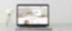Layout do site Essenza Estética em um laptop aberto