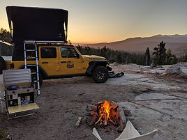 High Sierras and Kaiser Pass overland car camping