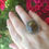 Miniature : Bague ethnique en oeil de tigre