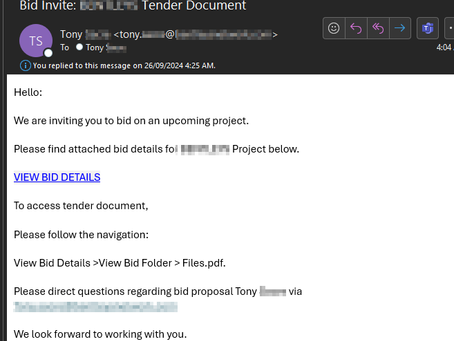 Look out for these new style phishing campaigns!