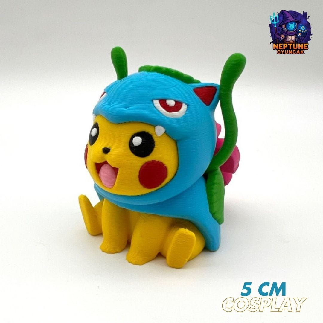 #0025 Venusaur Poncho Pikachu Figürü