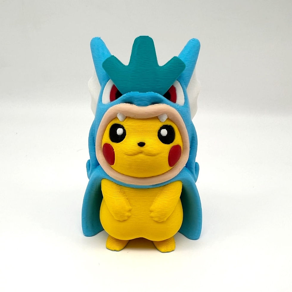 Küçük resim: #0025 Gyarados Poncho Pikachu Figürü