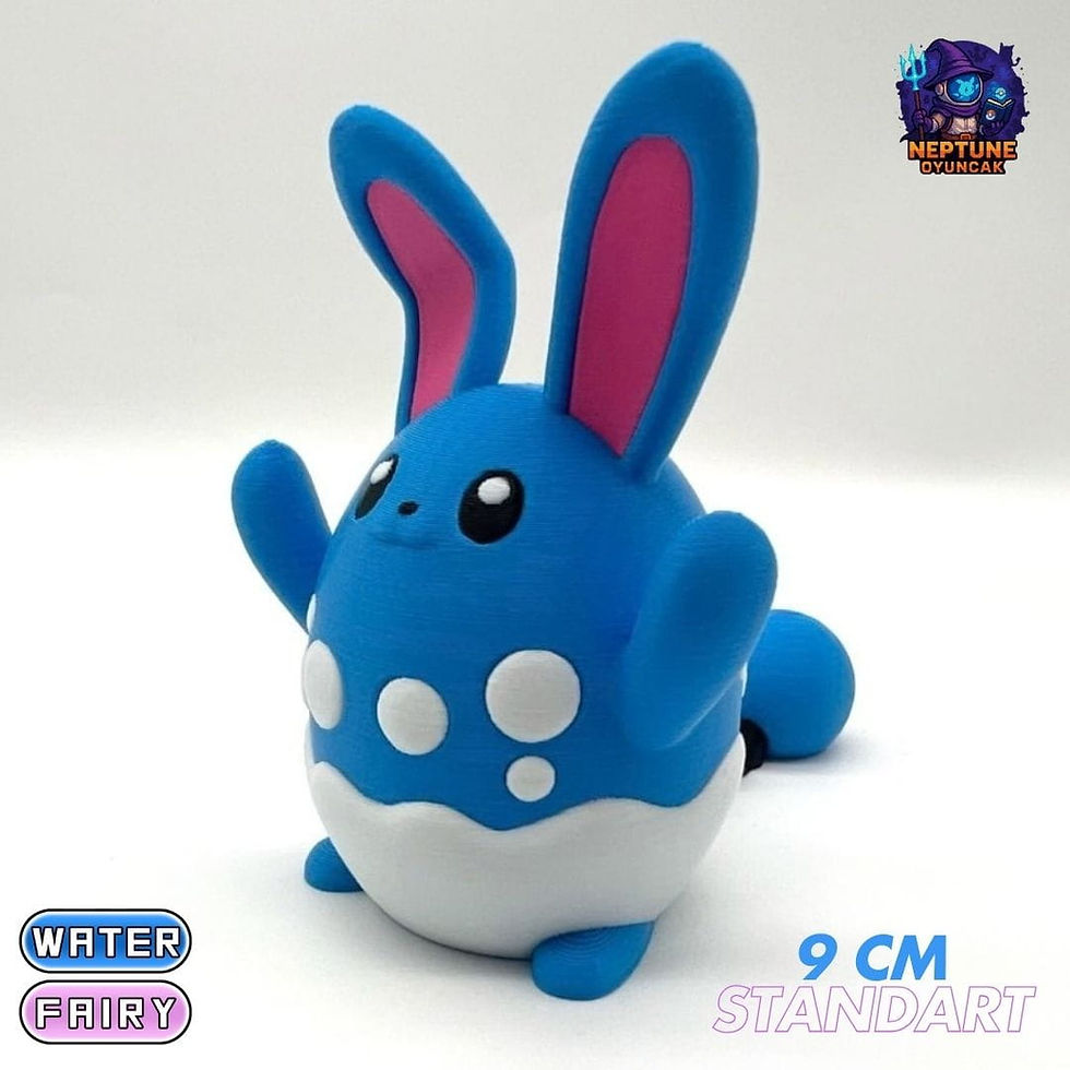 Küçük resim: #0184 Azumarill Pokemon Figürü