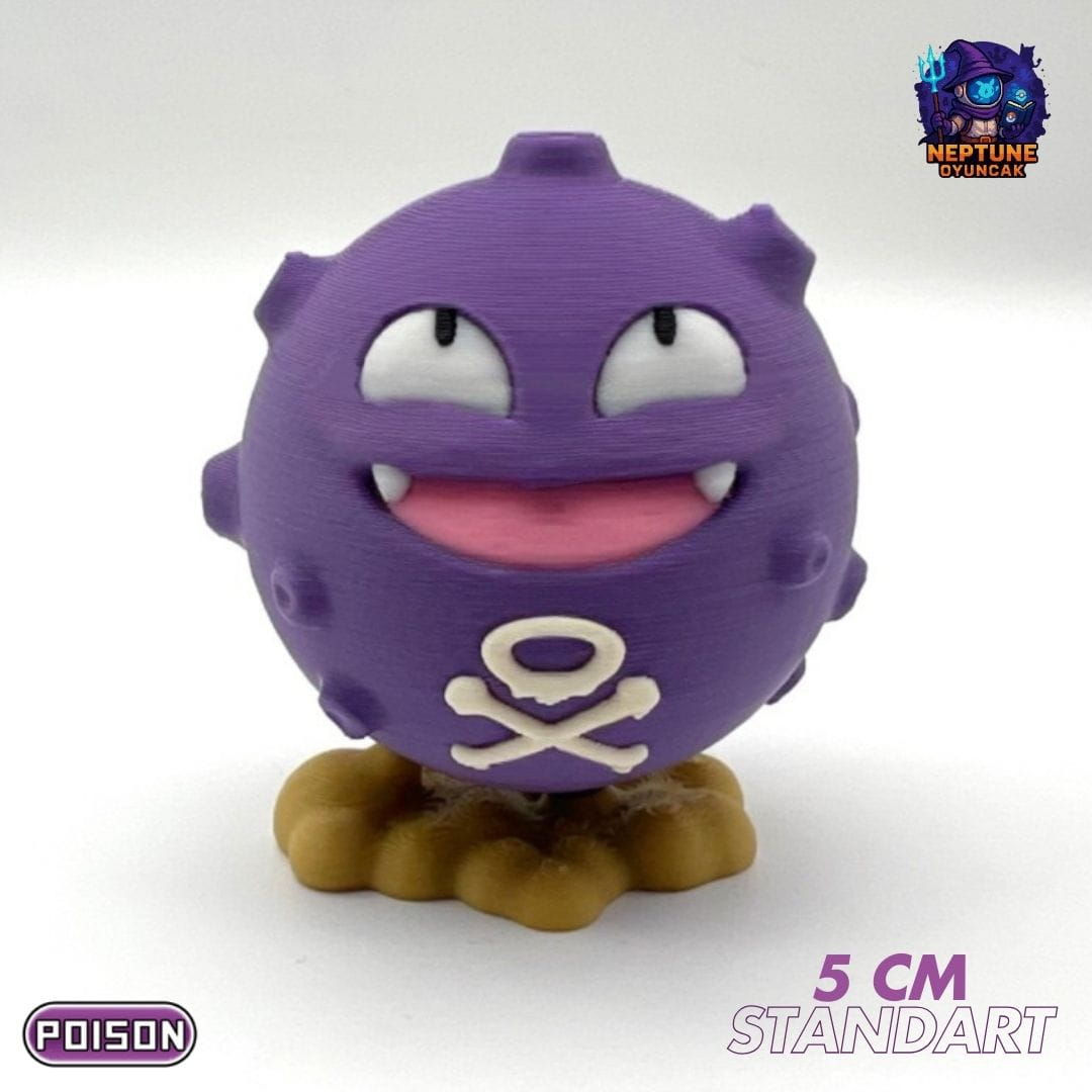 #0109 Koffing Pokemon Figürü