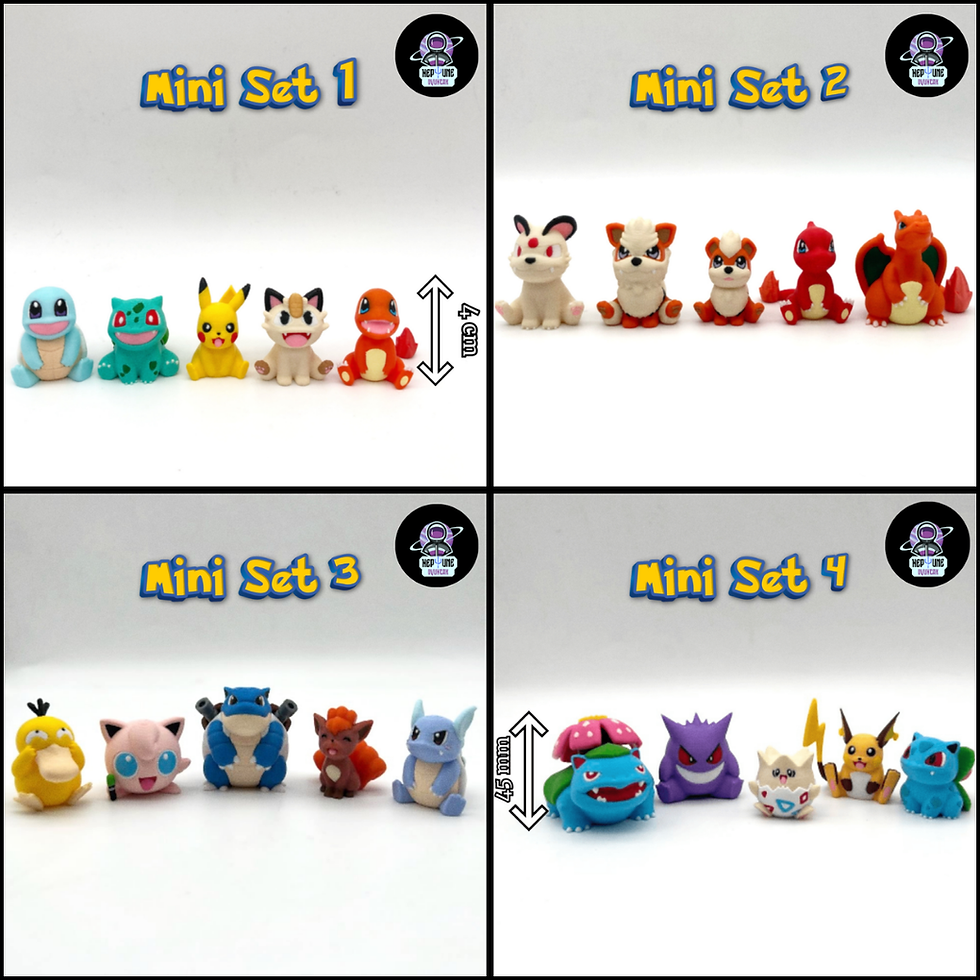 Küçük resim: Pokemon Mini Figür Koleksiyonu 1 (50 Parça)