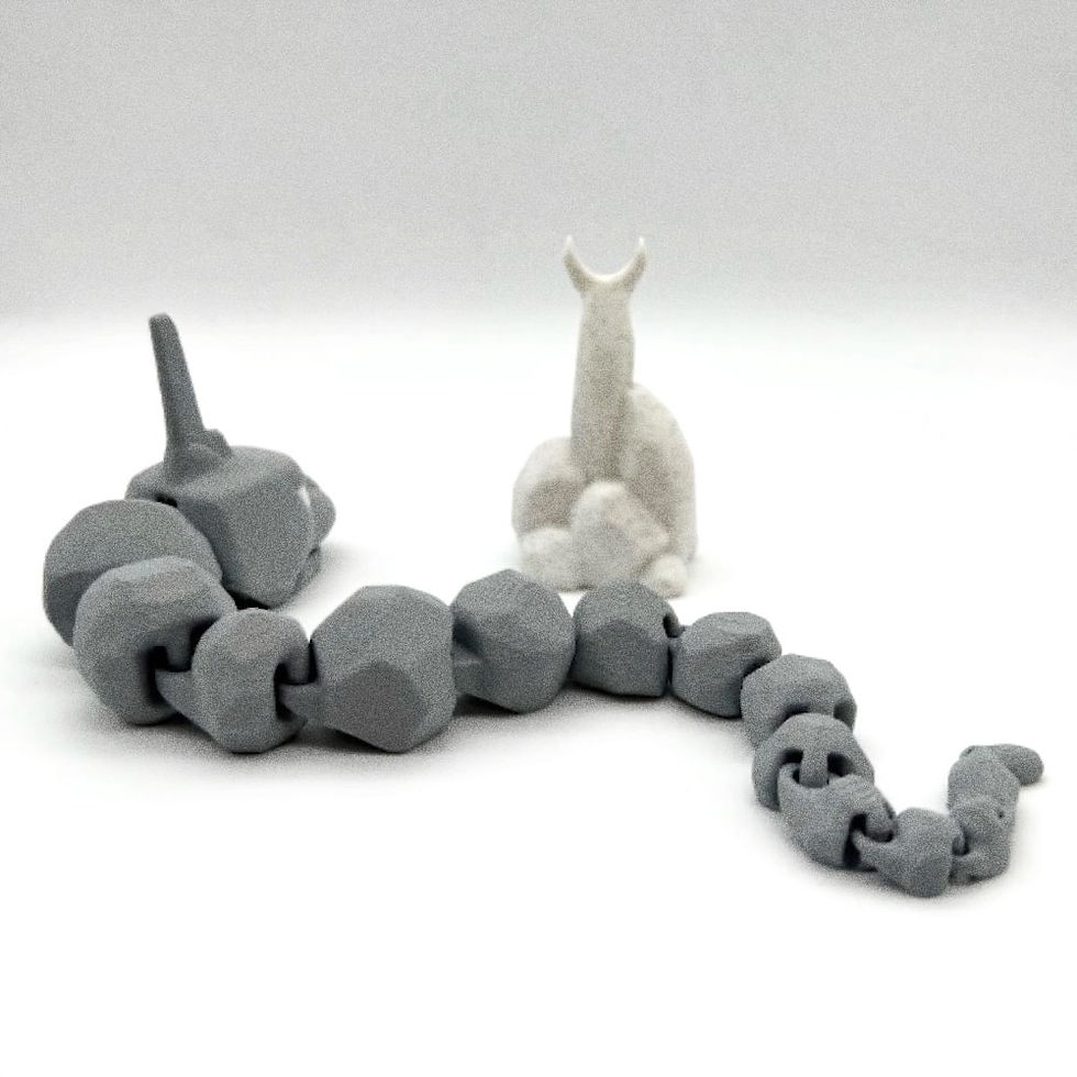 Küçük resim: #0095 Onix Hareketli Pokemon Figürü