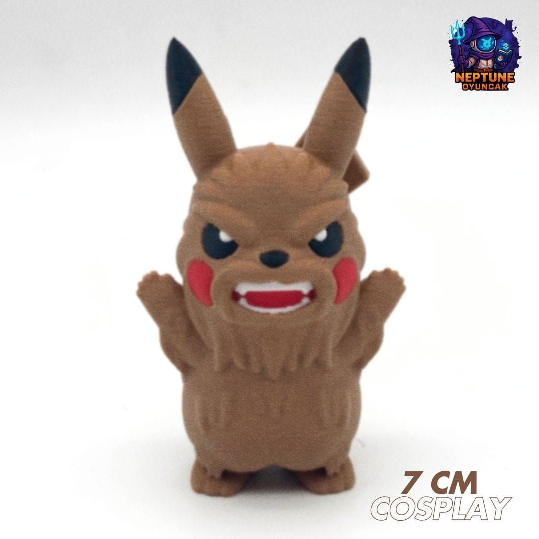 #0025 Chewbacca Pikachu Pokemon Figürü (Star Wars)