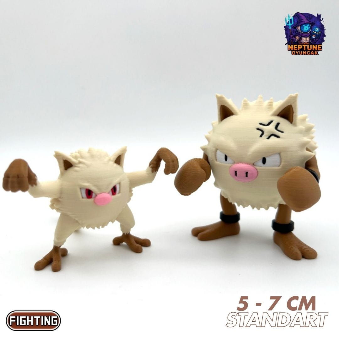 #0056 Mankey Pokemon Gelişim Seti