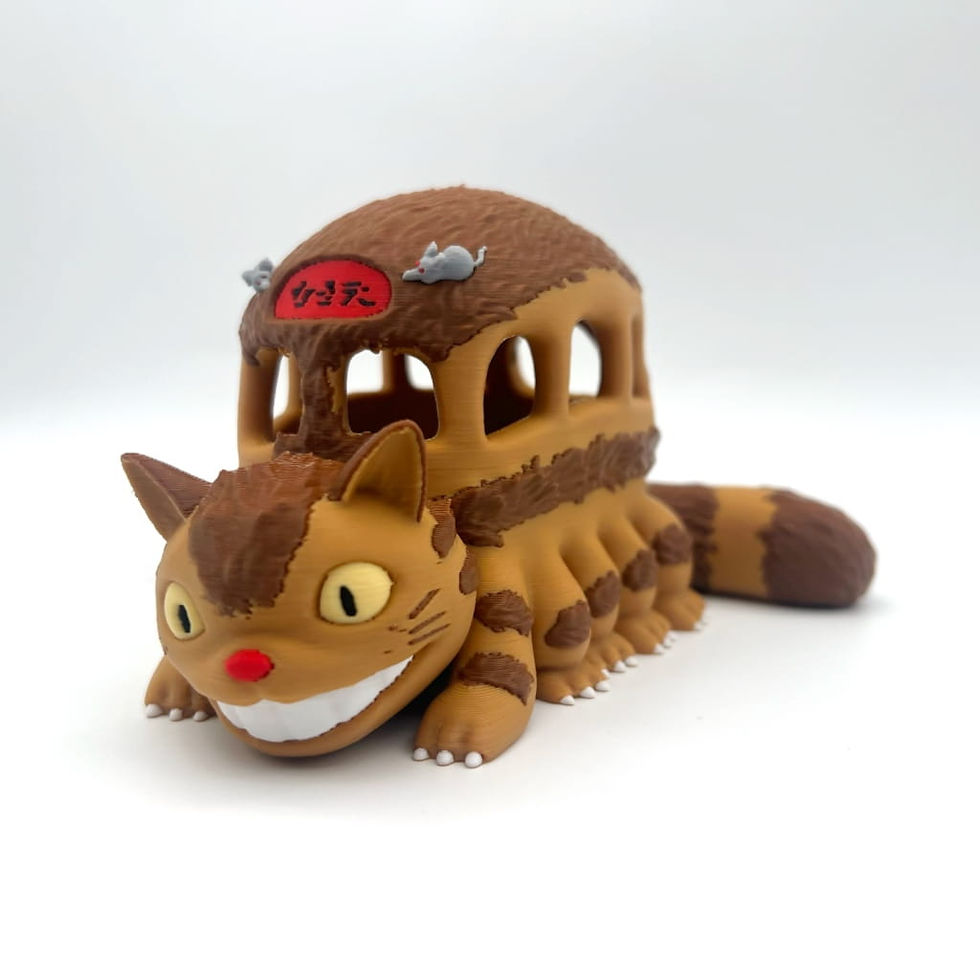 Küçük resim: Kedi Otobüsü Catbus Figürü (My Neighbour Totoro)