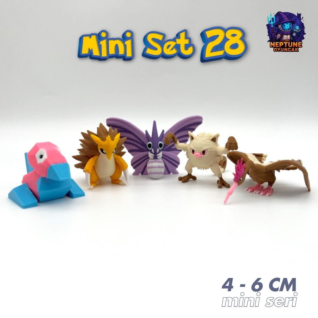Pokemon Mini Figür Seti 28
