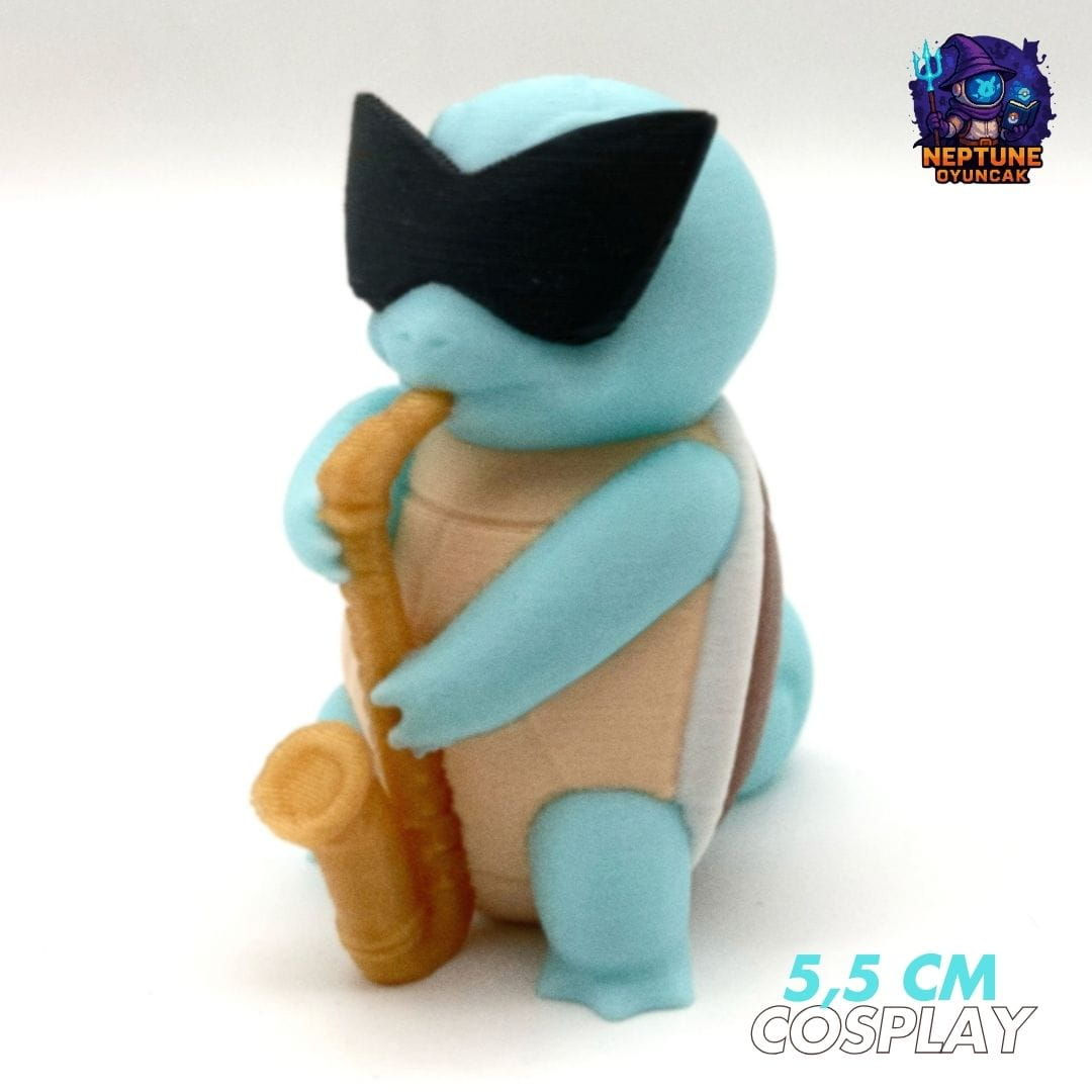 #0007 Gözlüklü Epik Saksafoncu Squirtle