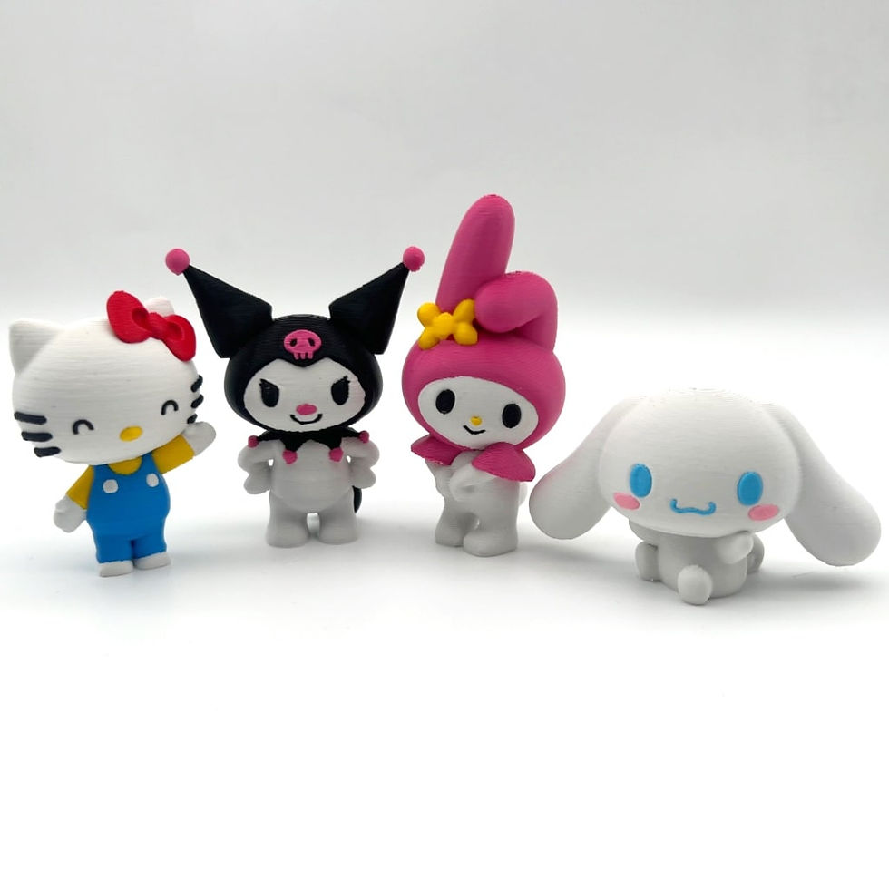 Küçük resim: Sanrio Figür Seti (Hello Kitty & Friends)