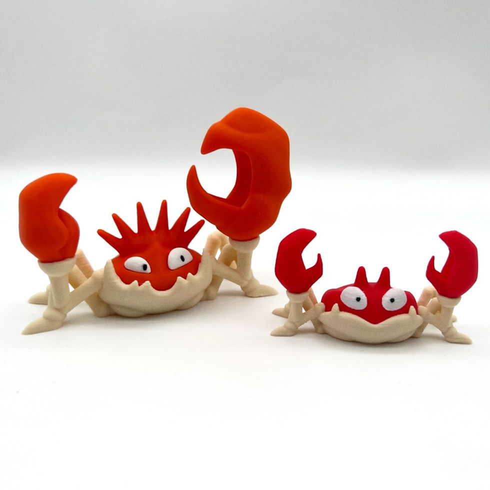 #0098 Krabby Pokemon Gelişim Seti