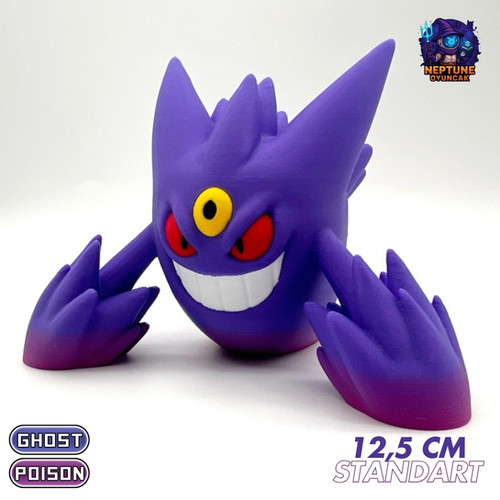 0094 Mega Gengar Pokemon Figürü | Neptune Oyuncak