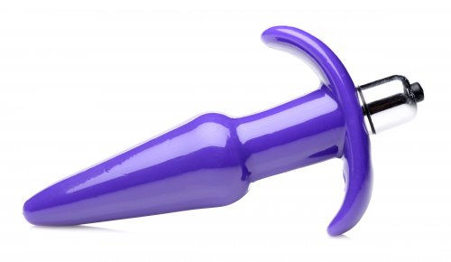Thumbnail: Thrilling Purple Smooth Anal Plug
