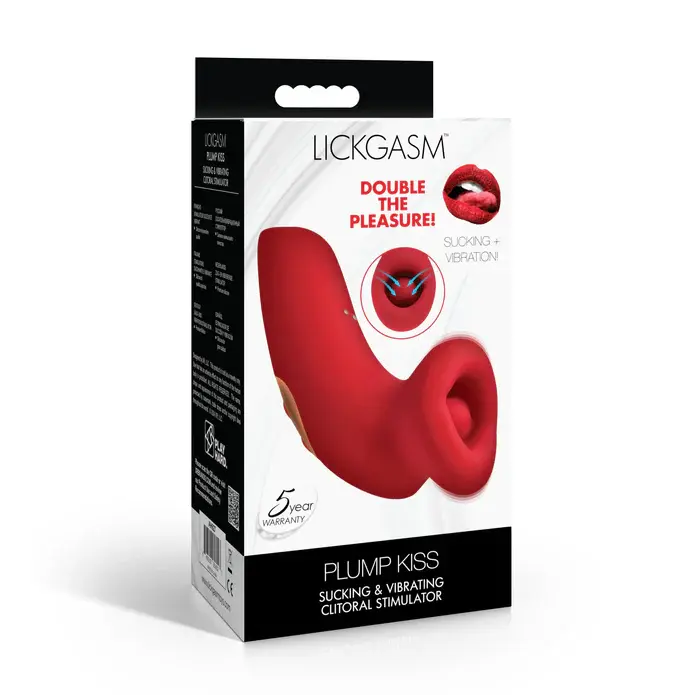 Thumbnail: Plump Kiss Sucking & Vibrating Clitoral Stimulator_AH627