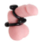Thumbnail: Dual Stretch To Fit Cock And Ball Ring