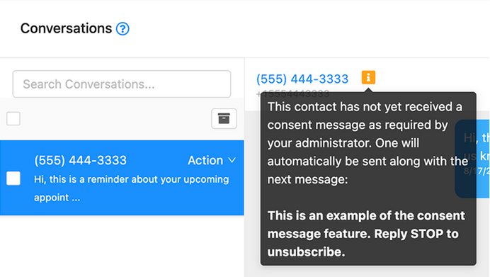 Sending Message