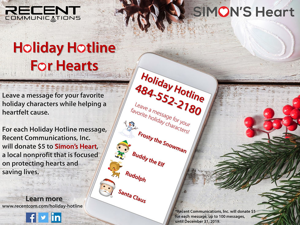 Holiday hotline