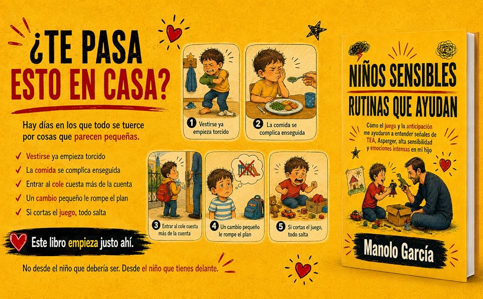 Interior de Niños sensibles: Rutinas que ayudan
