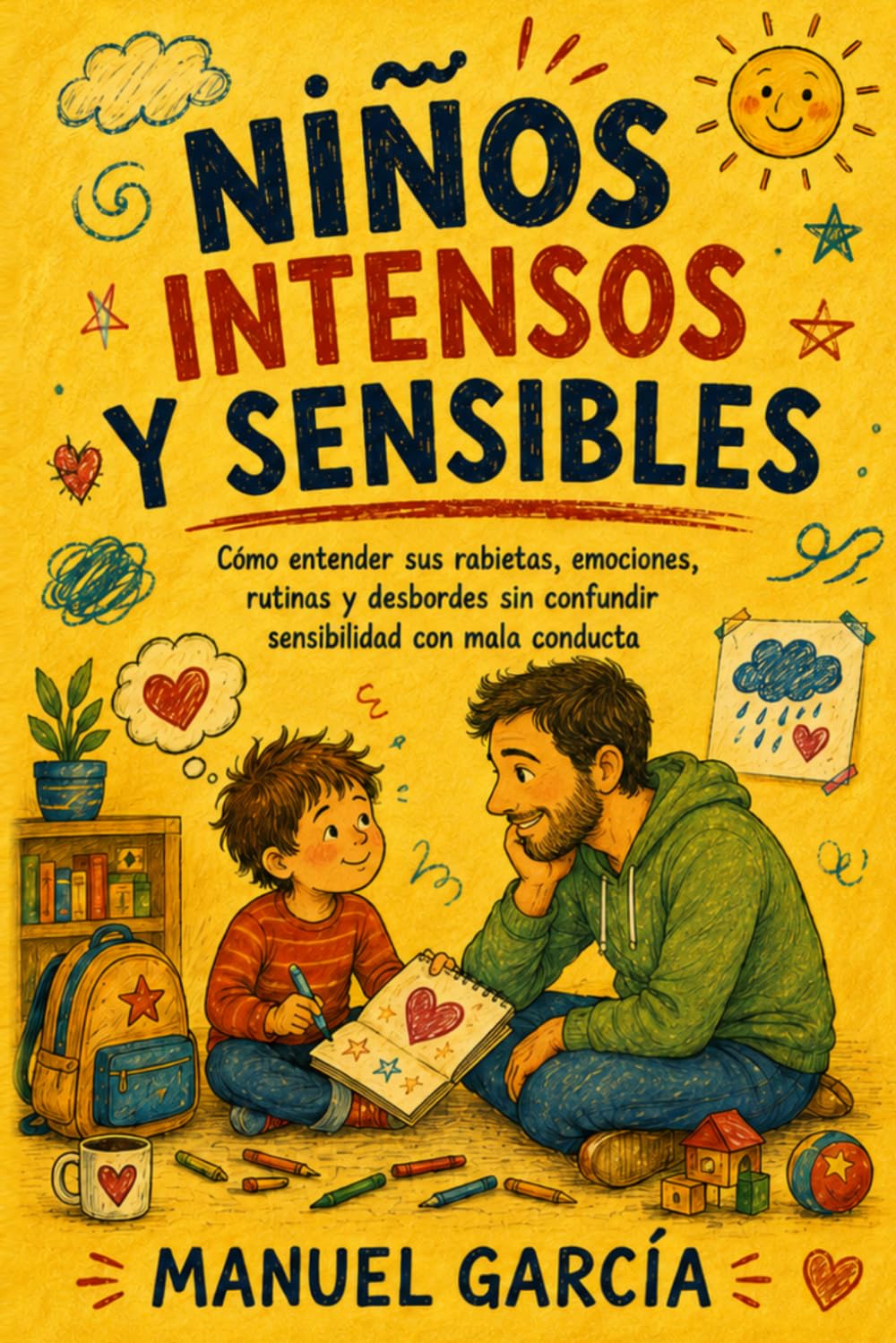 Portada del libro Niños intensos y sensibles