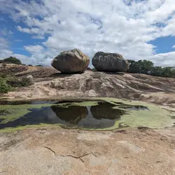 Temporary rock pools in Brazilian semiarid region