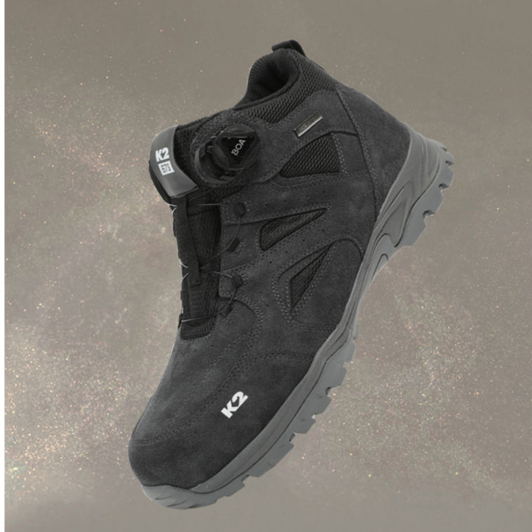 縮圖：韓國K2安全鞋 K2-67S BK(Black)