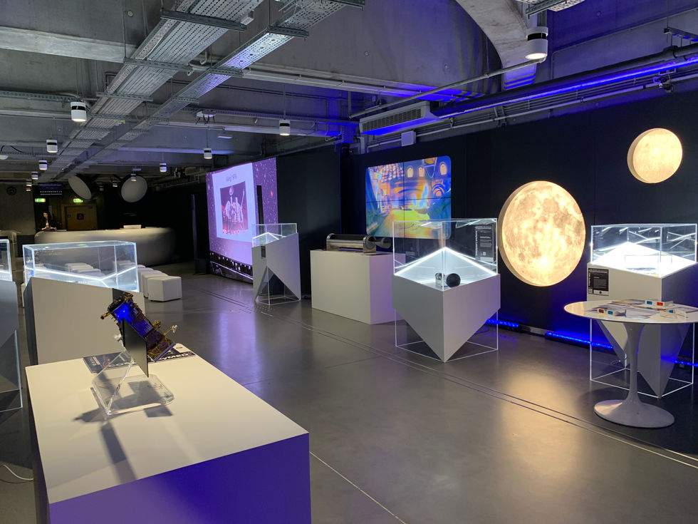 Event decorations at the Copernicus Science Centre