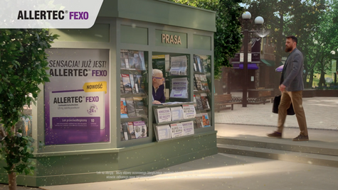 Scenografia do reklamy Allertec