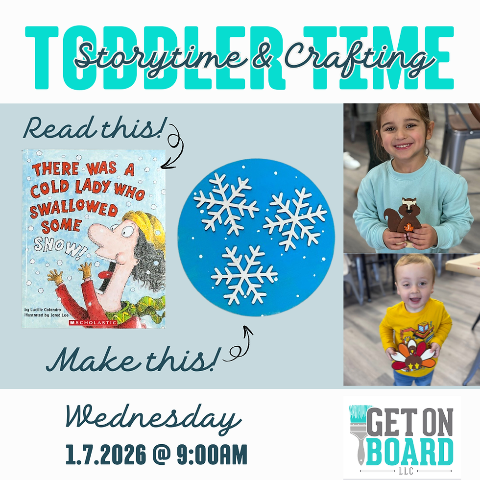 Toddler Time: Storytime & Crafting      
