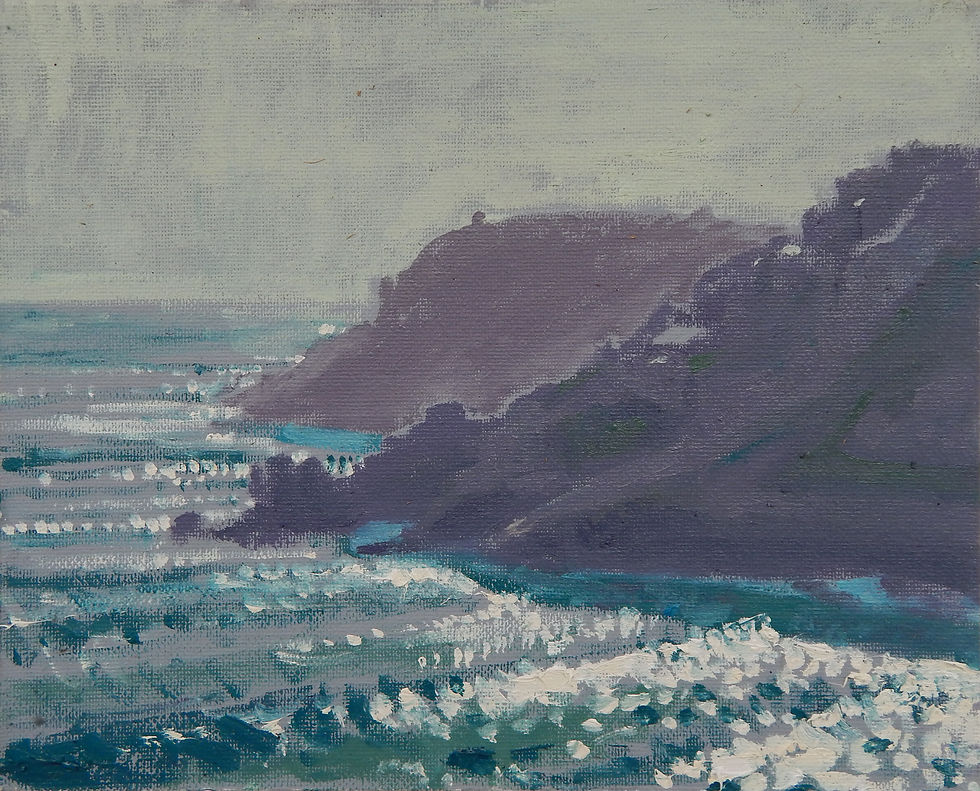 Porthcurno Afternoon SOLD