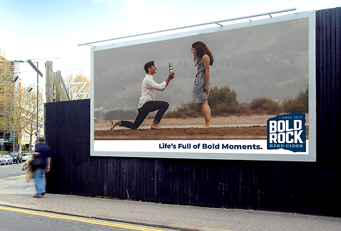 Bold Rock Billboard Mockup