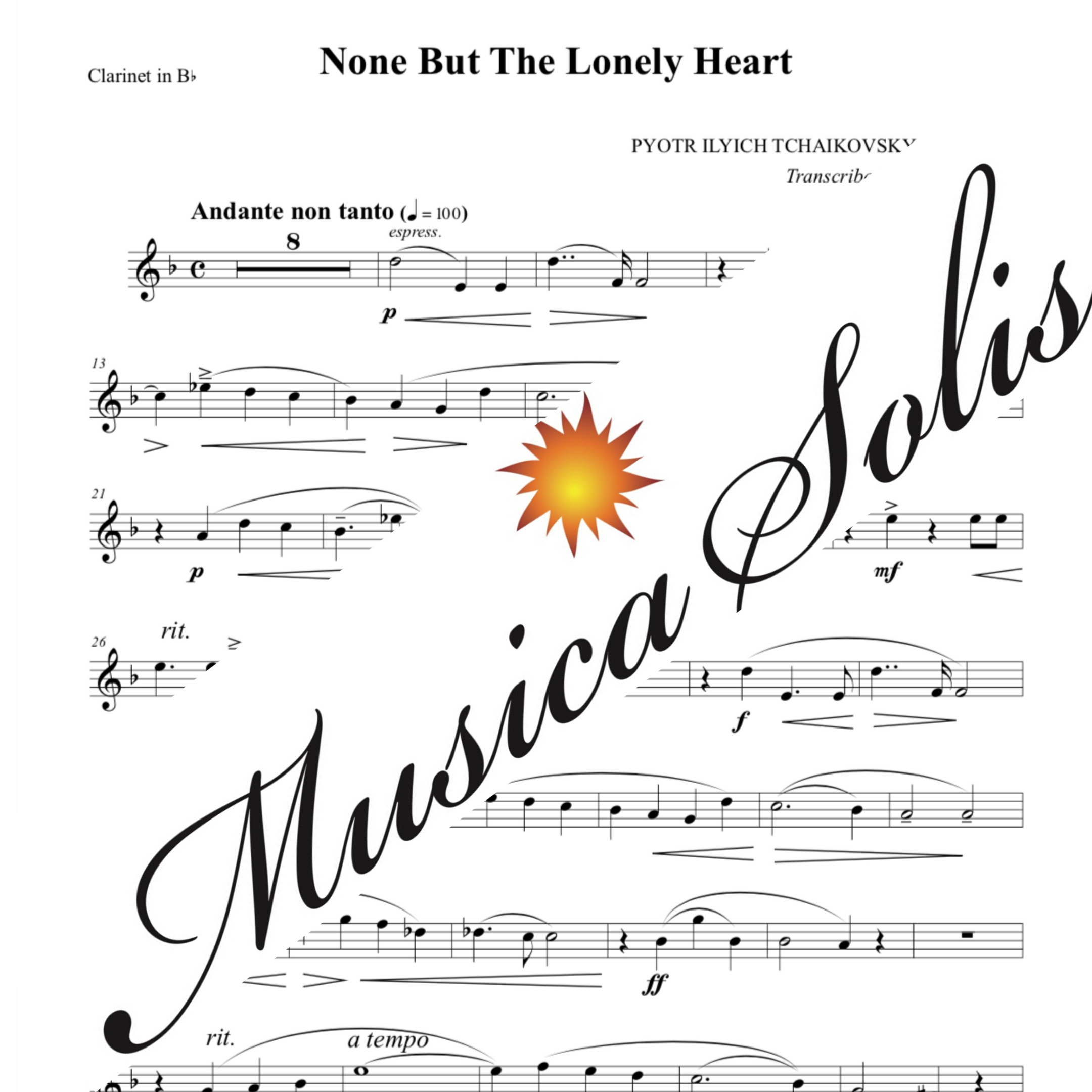 Tchaikovsky: None But The Lonely Heart